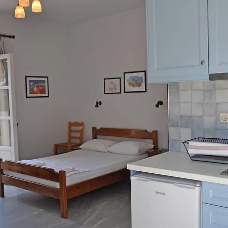 Nostos Studios Aegiali Chambre photo
